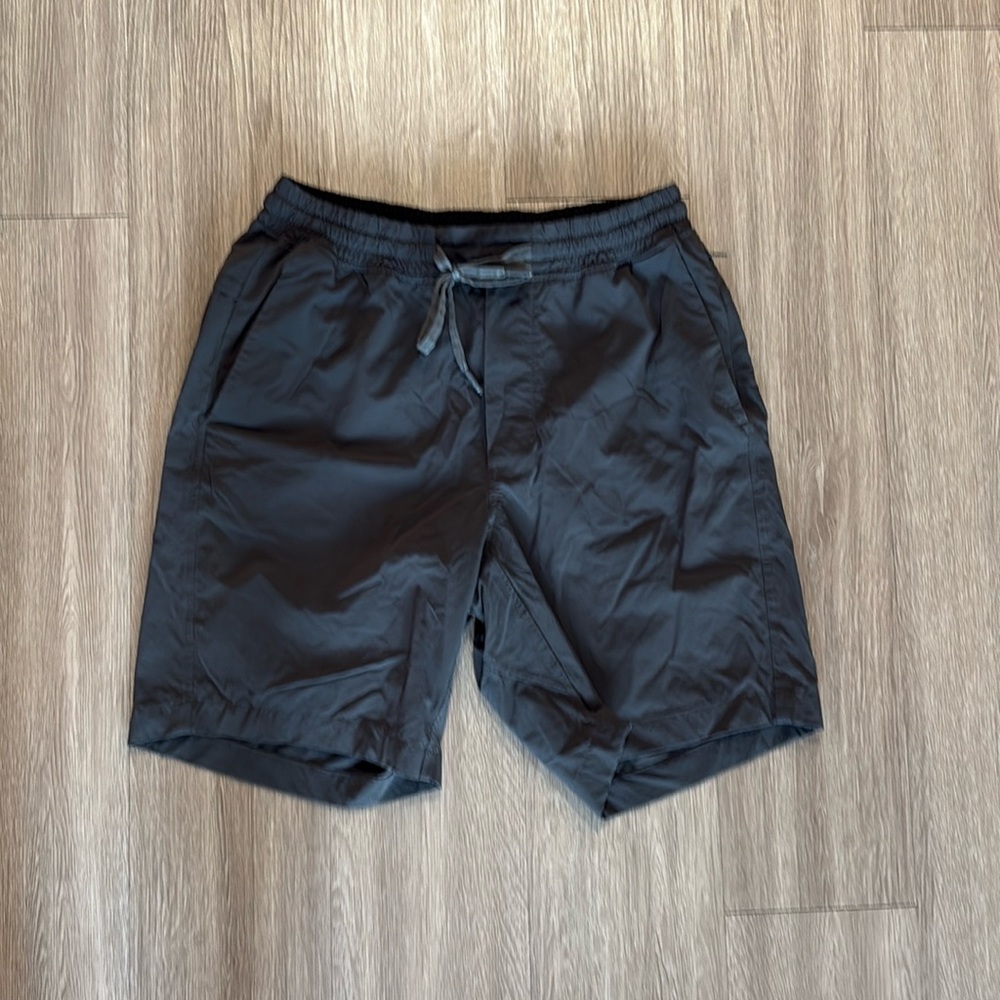 Lululemon charcoal grey Men's Linerless Shorts Size S